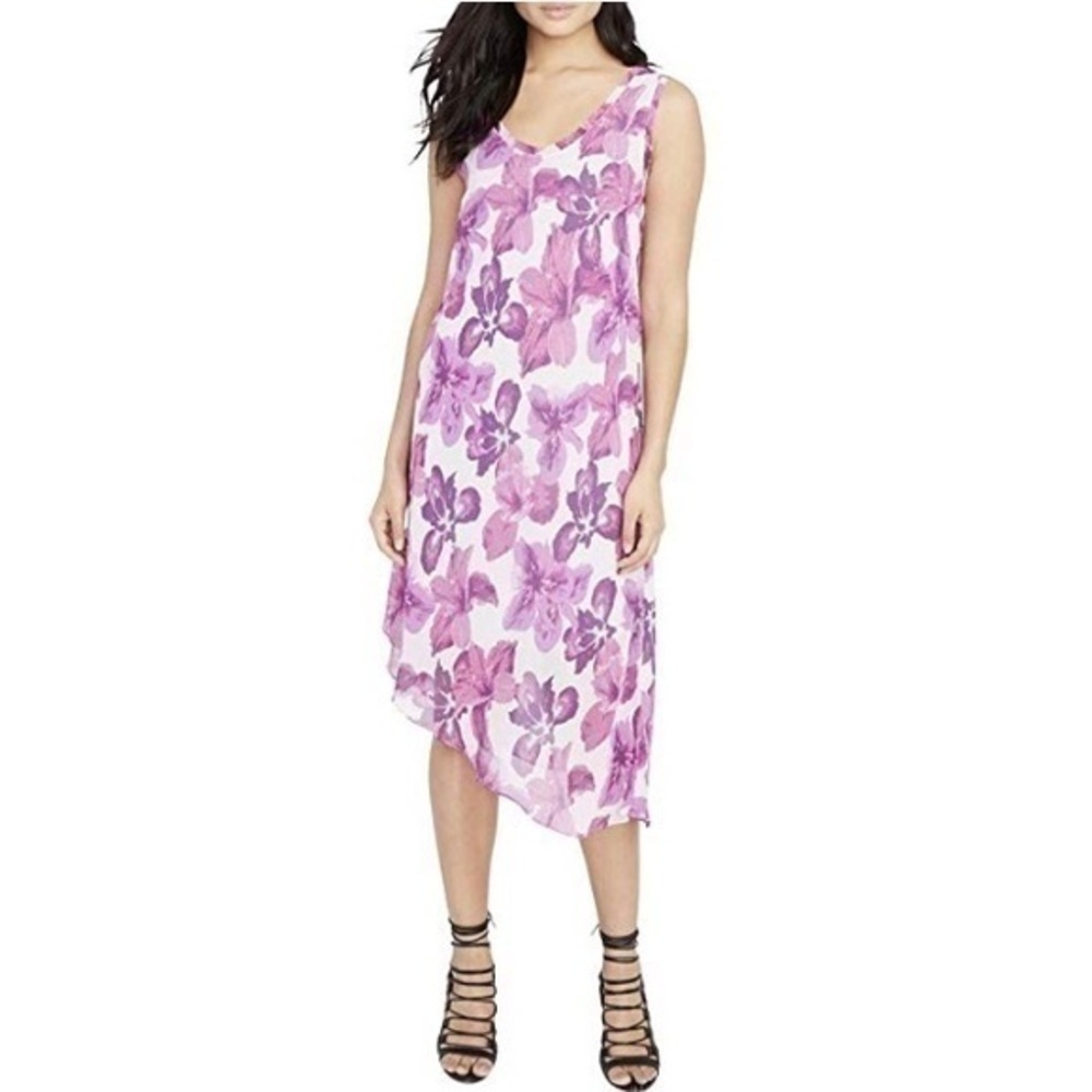 New Women’s Rachel Roy Floral Asymmetrical Dress